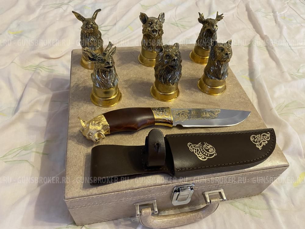 Подарочный набор «охотник» златоуст