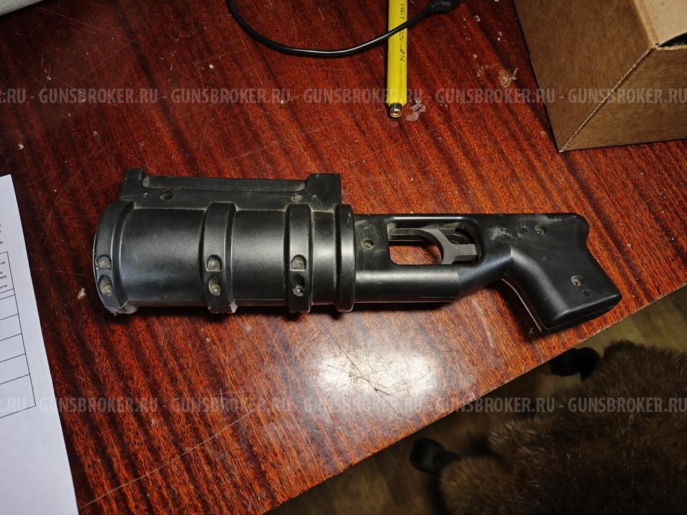 Подствольный гранатомет АК-стайл (под ВОГ Тюльпан) (СтрайкАрт) + выстрелы к нему