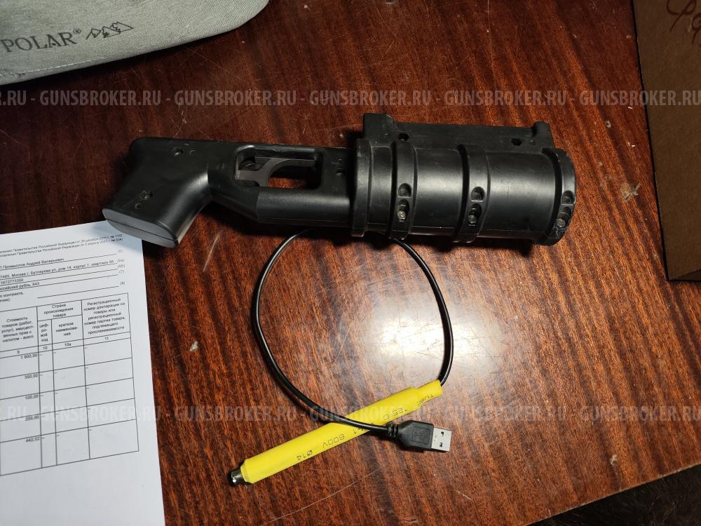 Подствольный гранатомет АК-стайл (под ВОГ Тюльпан) (СтрайкАрт) + выстрелы к нему