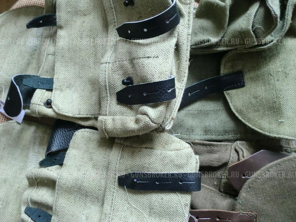 Подсумки АКМ на 3-4 магазина , СВД и тех подсумок