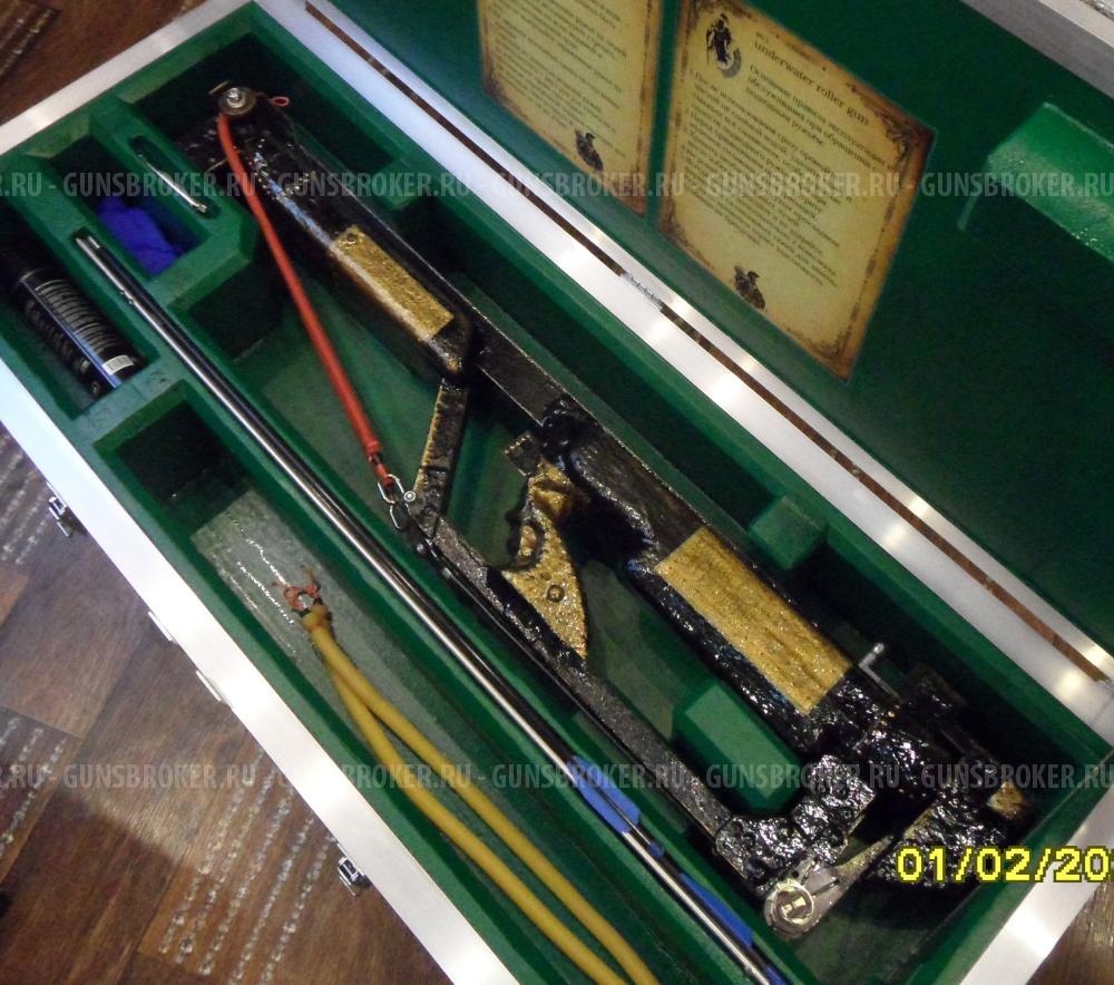 Подводный роллер арбалет стимпанк в кейсе.