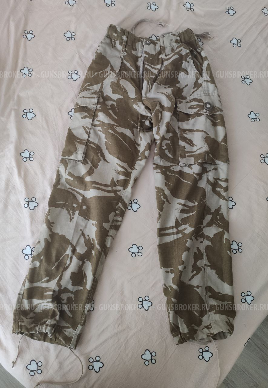 полевые британские брюки Tropical DDPM 72/72/88, футболку Coolmax
