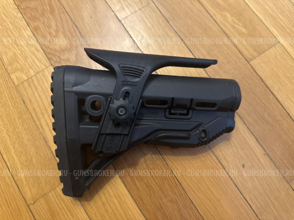 Полимерный приклад Fab Defense GL-SHOCK с амортизатором отдачи