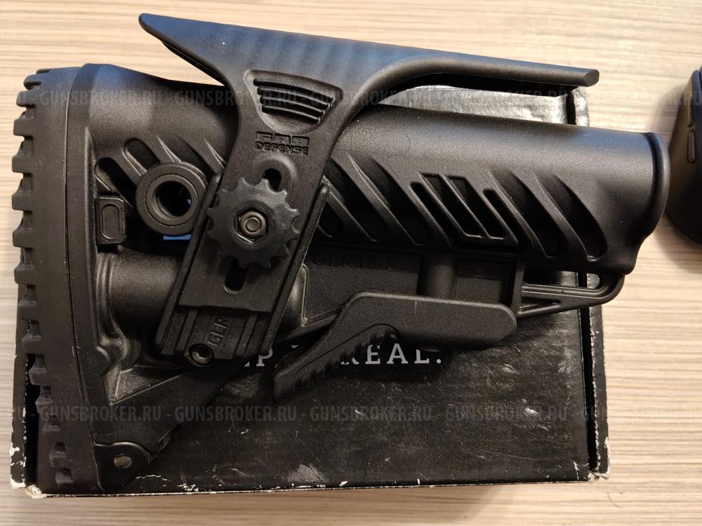 ПОЛИМЕРНЫЙ ПРИКЛАД С УПОРОМ ДЛЯ ЩЕКИ GLR-16 CP