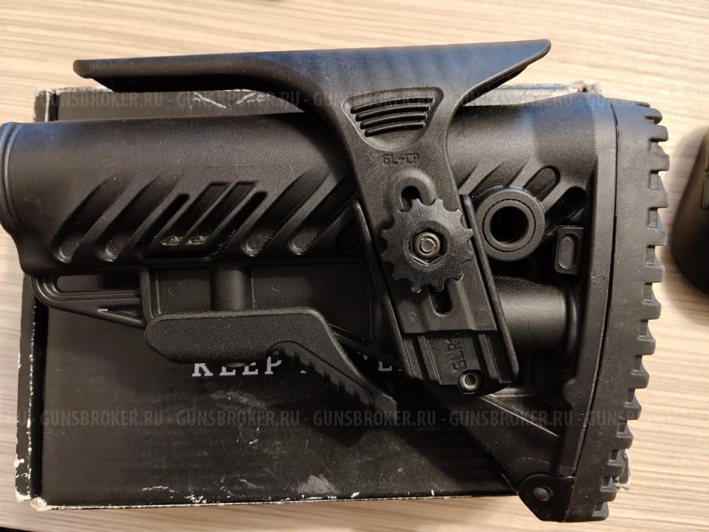 ПОЛИМЕРНЫЙ ПРИКЛАД С УПОРОМ ДЛЯ ЩЕКИ GLR-16 CP