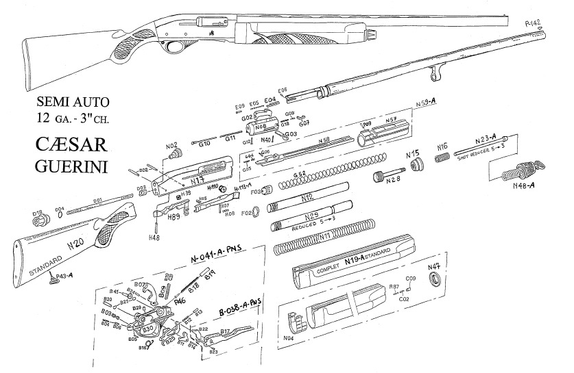 Полуавтомат Цезарь Гуерини / Caesar Guerini MMI