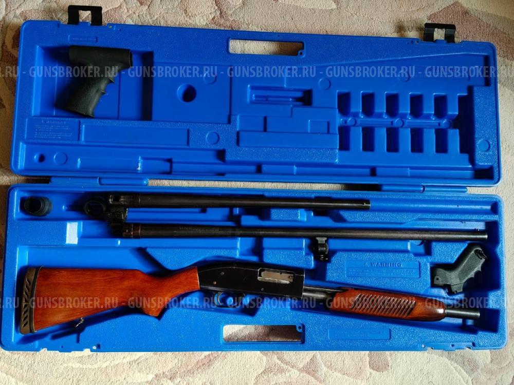 Помпа с двумя стволами Mossberg Maverick 88 - США