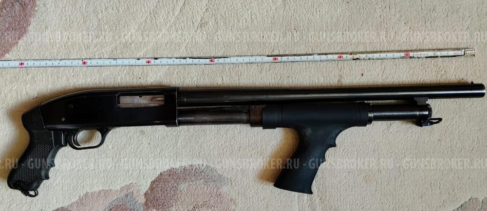 Помпа с двумя стволами Mossberg Maverick 88 - США