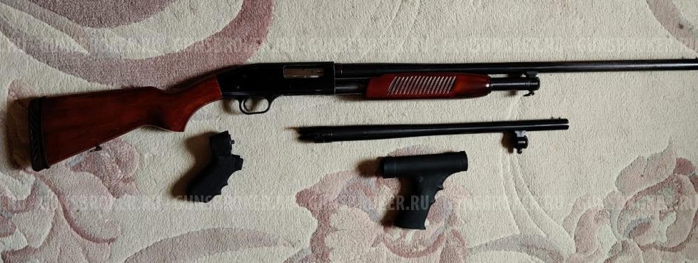 Помпа с двумя стволами Mossberg Maverick 88 - США