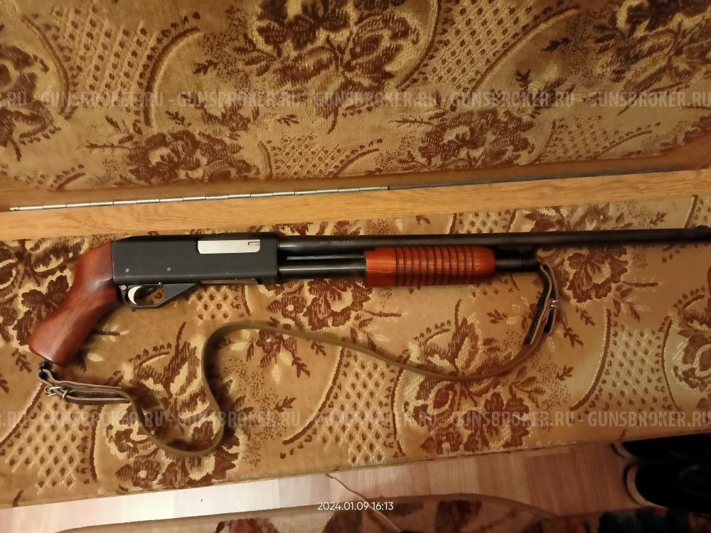 Помповое гладкоствольное ружье 12 калибр, пятизарядка