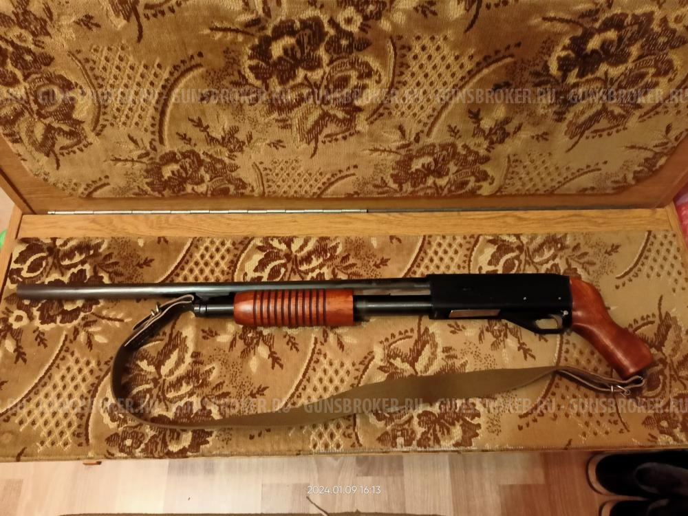 Помповое гладкоствольное ружье 12 калибр, пятизарядка