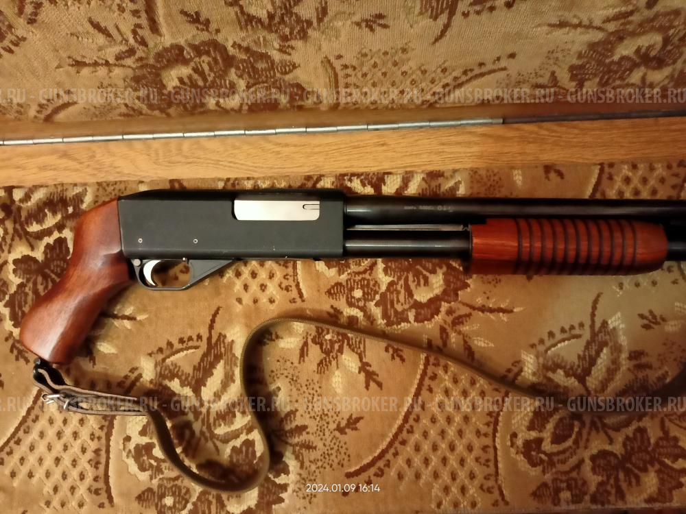 Помповое гладкоствольное ружье 12 калибр, пятизарядка