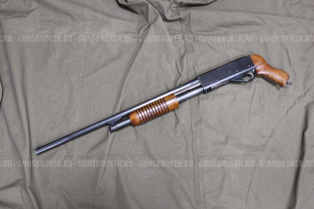 Помповое гладкоствольное ружьё ИЖ-81 калибр 12х70