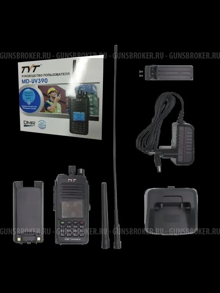 Портативная рация TYT MD-UV390 DMR АЕS-256 3600 мАч Type-C (10 Вт)