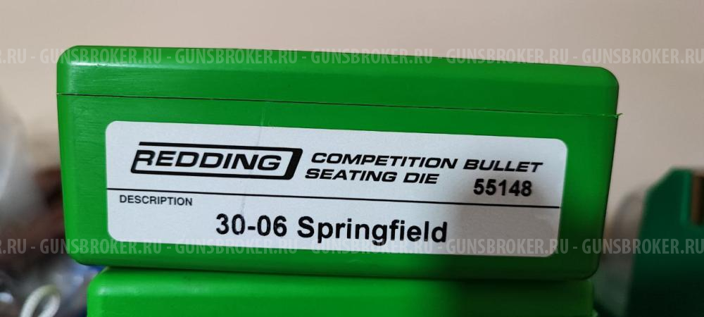 Посадочная матрица (с микрометром) Redding 30-06 Springfield Competition Bullet Seating Die (55148)