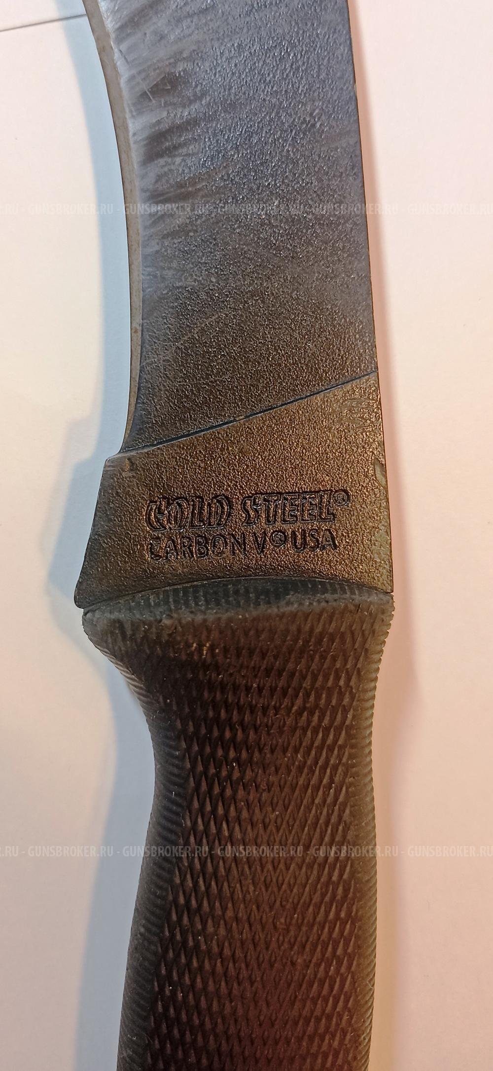 Поврежденный Кукри Cold Steel (35 LTC) из стали Carbon V