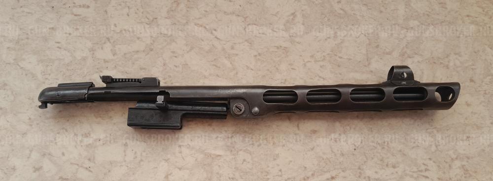 ППШ-41.  Ранний Кожух с Секторным Прицелом. Стволик и Затвор СХП 10х31 мм.  Оригинал.  