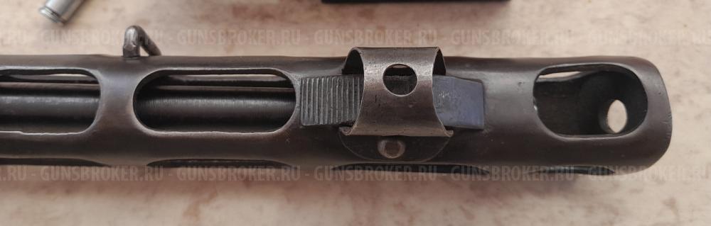 ППШ-41.  Ранний Кожух с Секторным Прицелом. Стволик СХП 10х31 мм.  Оригинал.  