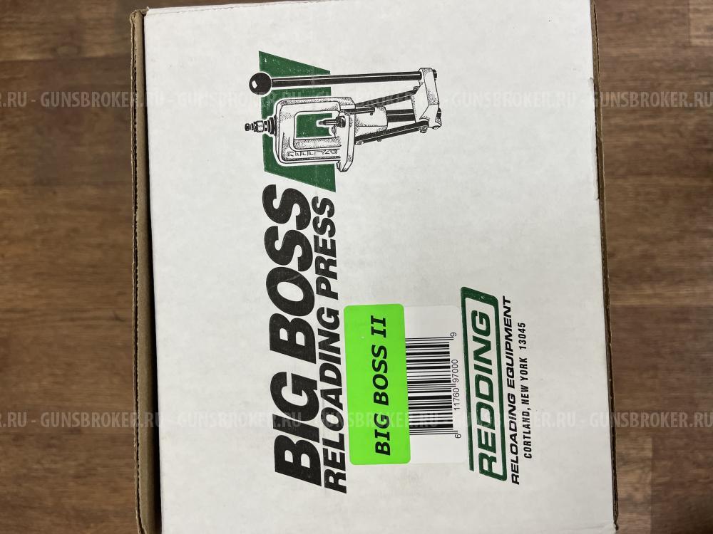 Пресс резьбовой Redding Big Boss II чугун