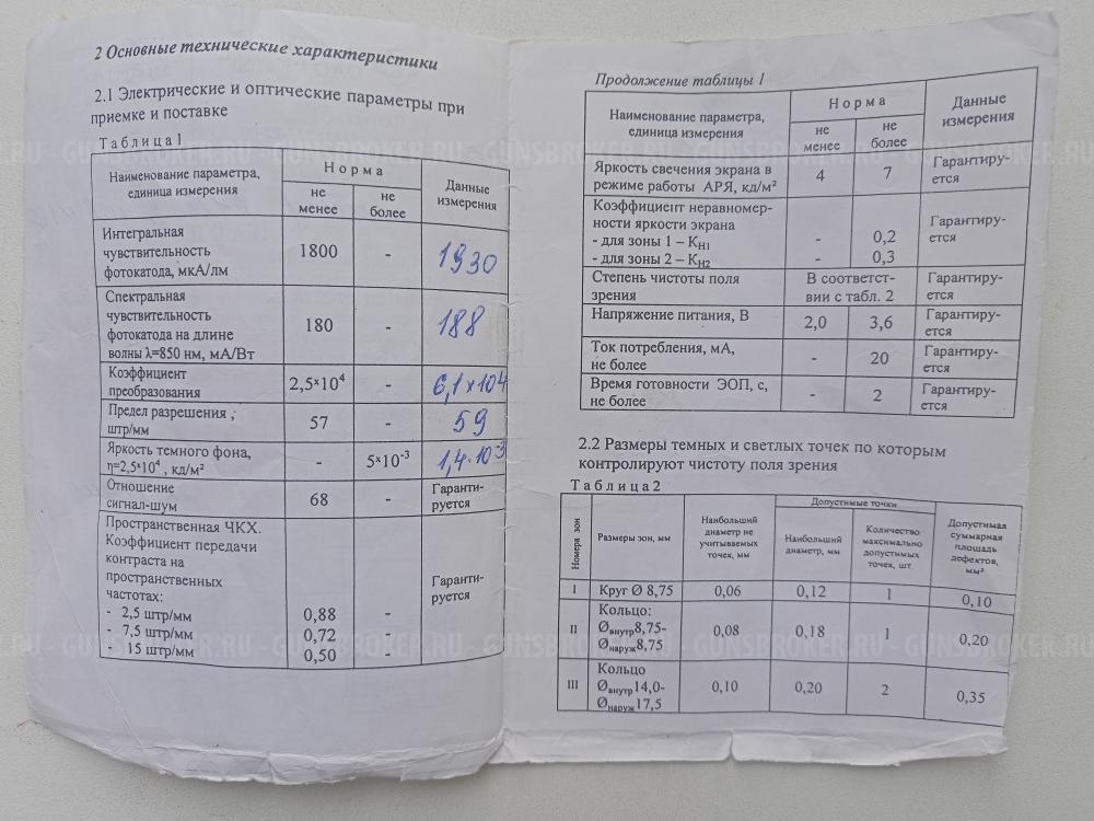 Прибор ночного видения ПН-19К-3