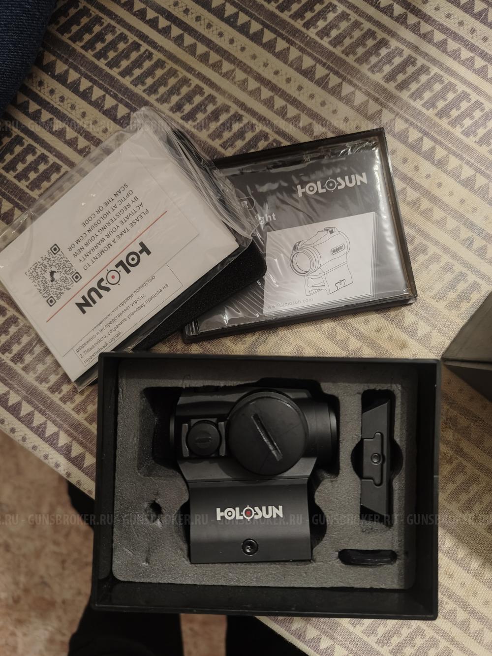 Прицел holosun 403b и Магнифер Vector Optics Paragon 5x30