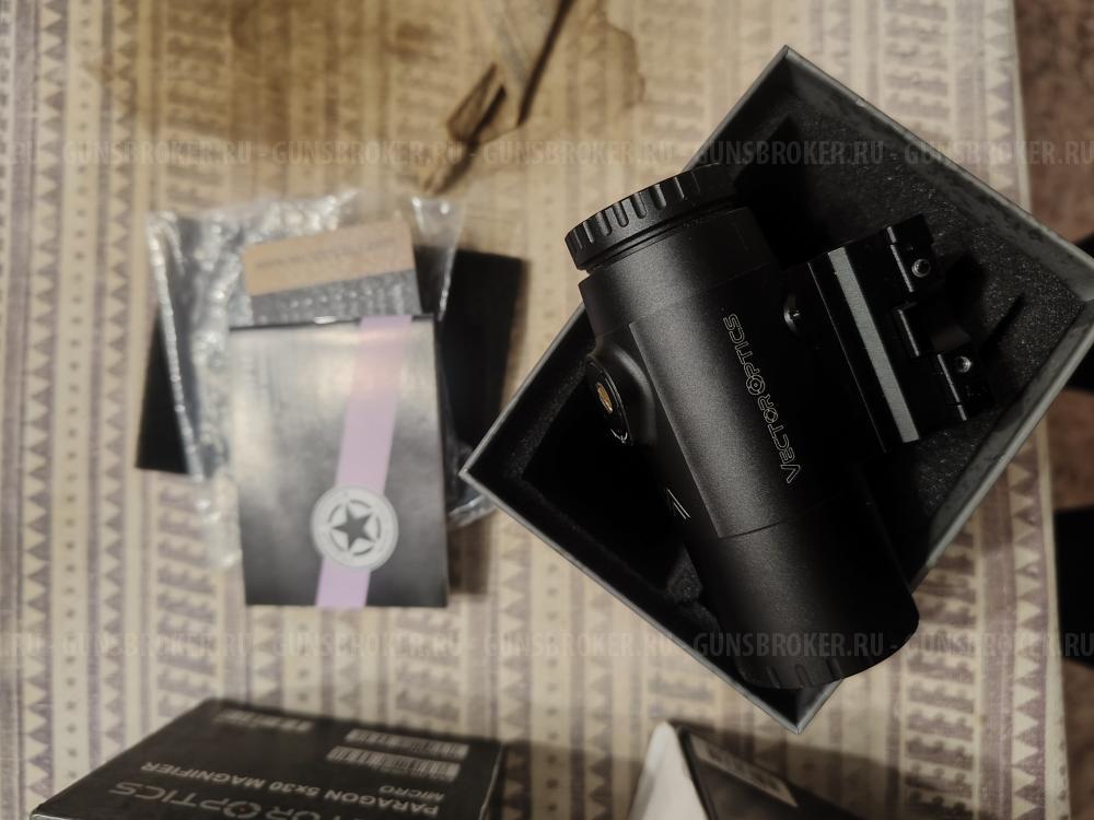 Прицел holosun 403b и Магнифер Vector Optics Paragon 5x30