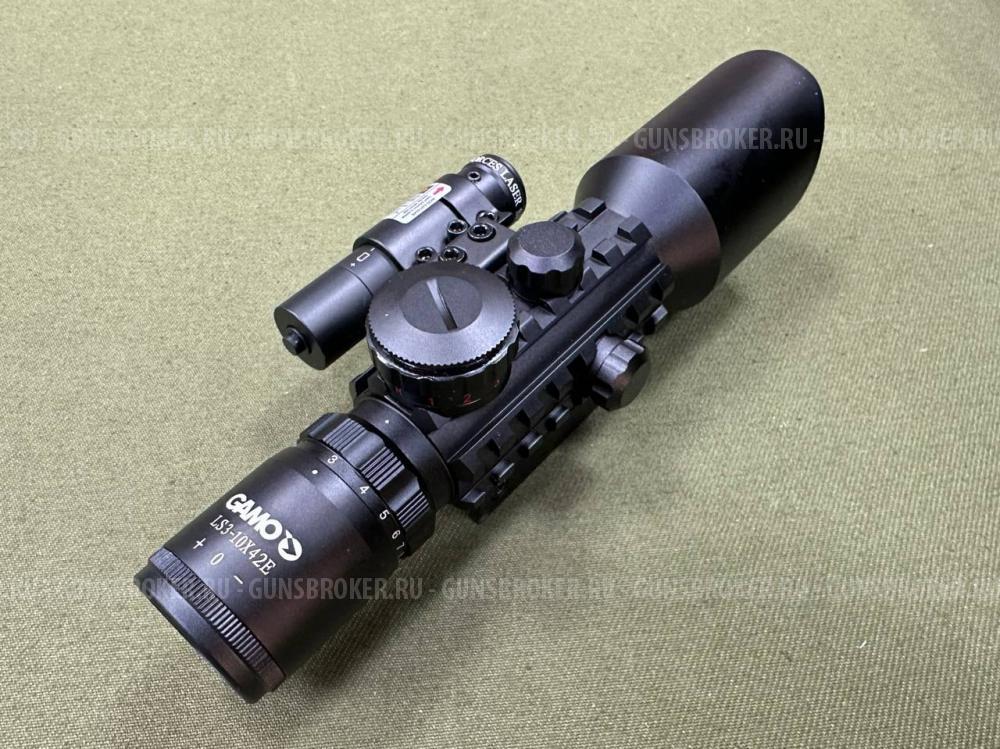 Прицел 10х42 с лазером