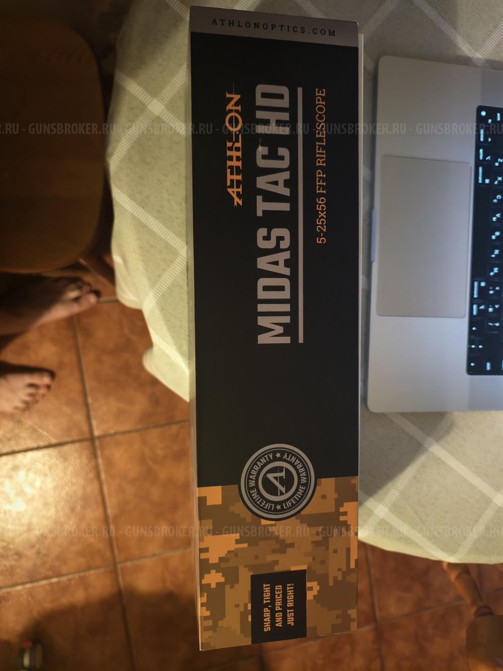 Новый прицел athlon midas 5-25x56ffp + быстросъемные кольца