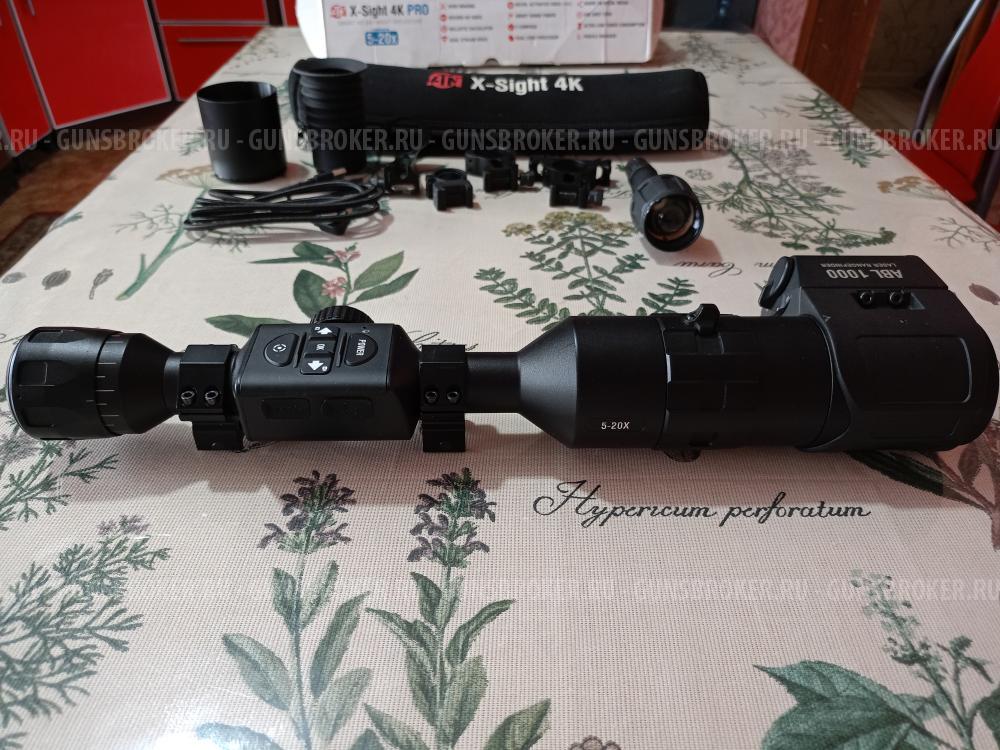 Прицел ATN X-Sight 4K 5-20 дальномер ABL1000