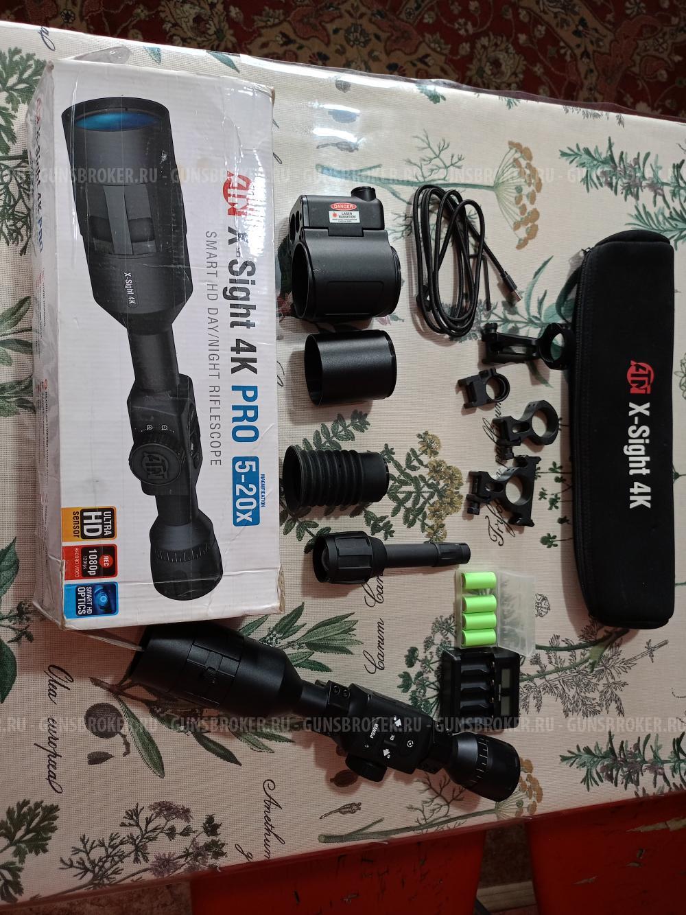 Прицел ATN X-Sight 4K 5-20 дальномер ABL1000