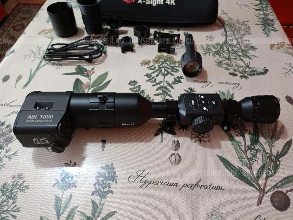 Прицел ATN X-Sight 4K 5-20 дальномер ABL1000