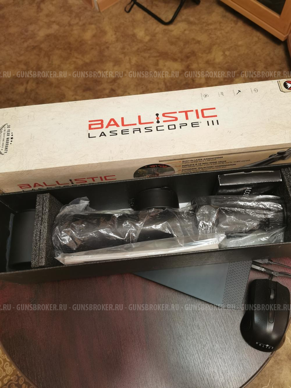 Прицел Burris Ballistic lll 4-16*50.  