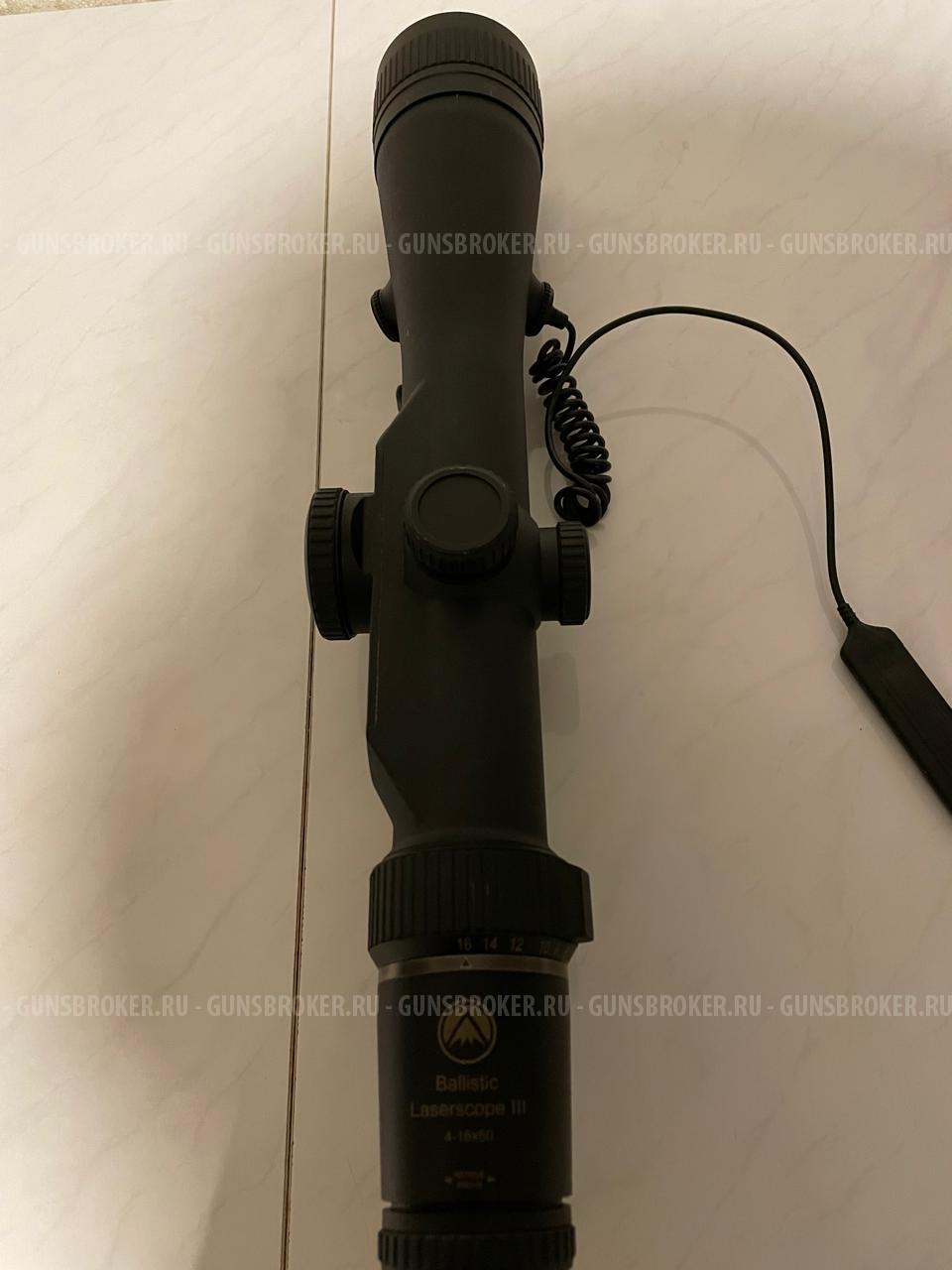 ПРИЦЕЛ BURRIS ELIMINATOR III 4-16X50 BALLISTIC LASERSCOPE С ДАЛЬНОМЕРОМ /КОД 2574409