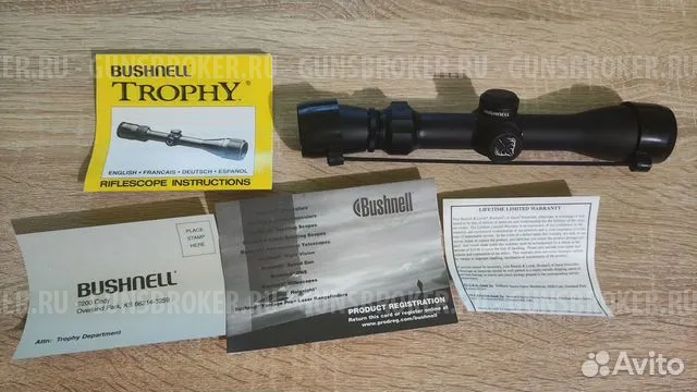 Прицел Bushnell, Trophy 2-6x32,LER Handgun scope, Multi-X