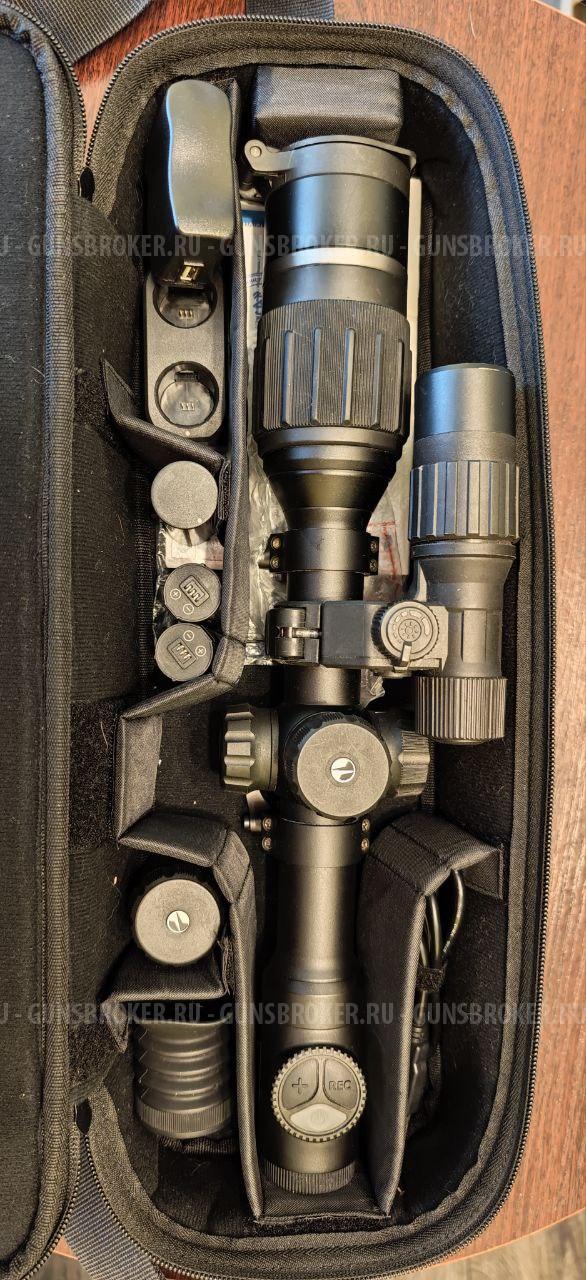 Прицел цифровой день-ночь Pulsar Digex N455 c быстросъемными кольцами Leupold QRW