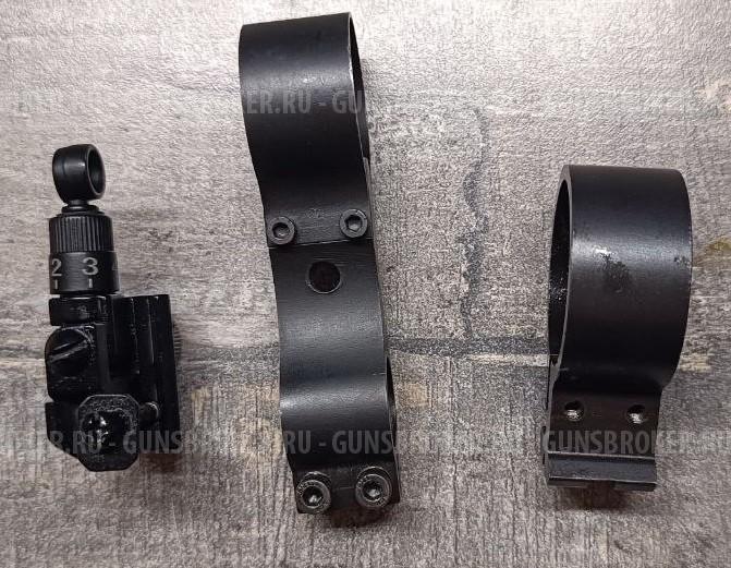 Прицел диоптрический открытый без увеличения для карабина.