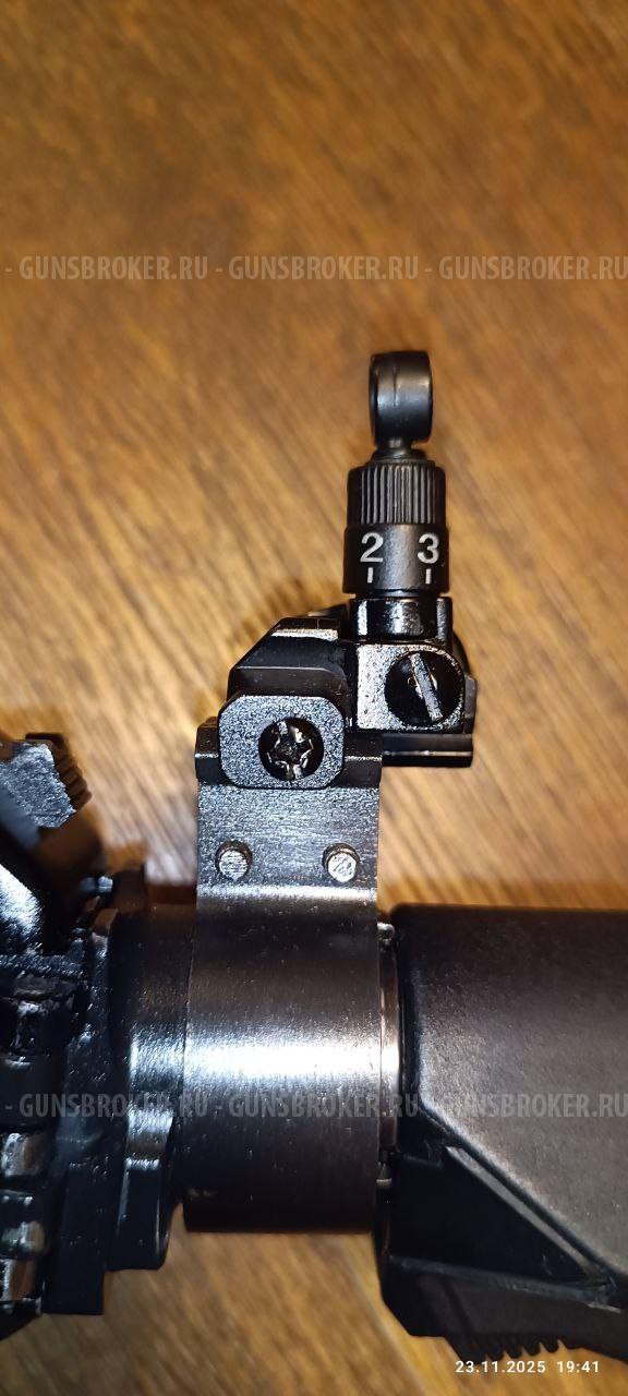 Прицел диоптрический открытый без увеличения для карабина.