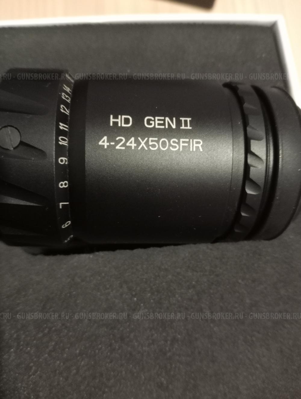 Прицел Discovery HD 4-24X50 sfir FFP (gen. II)
