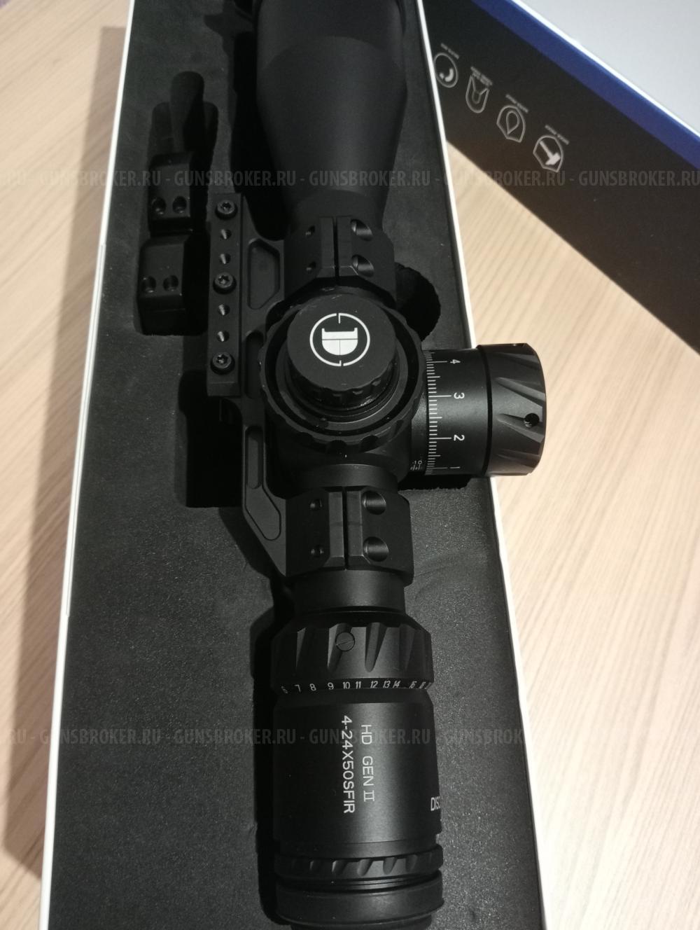 Прицел Discovery HD 4-24X50 sfir FFP (gen. II)