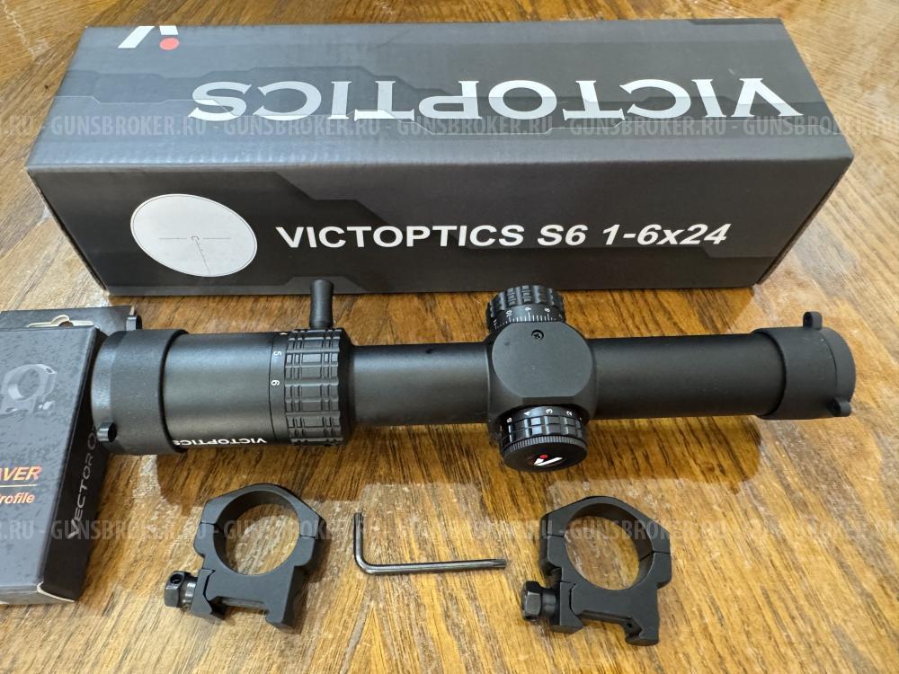 Прицел для загоной охоты VICTOPTICS S6 1-6x24