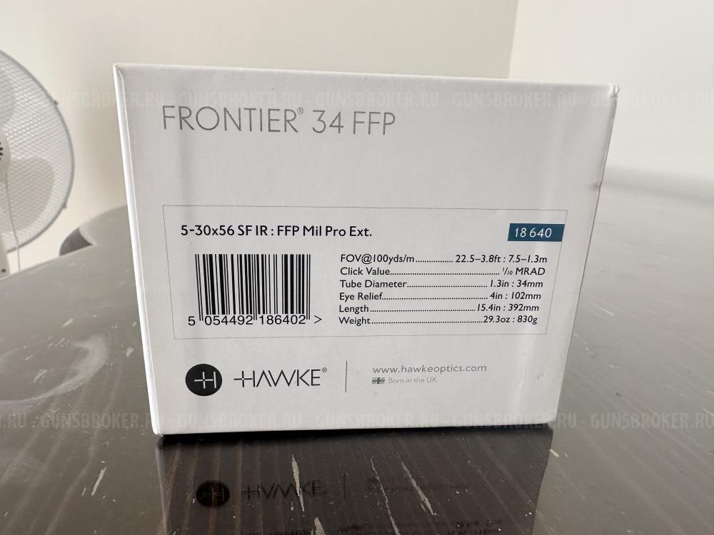 Прицел Hawke Frontier 34 FFP 5-30x56 SF IR Mil Pro