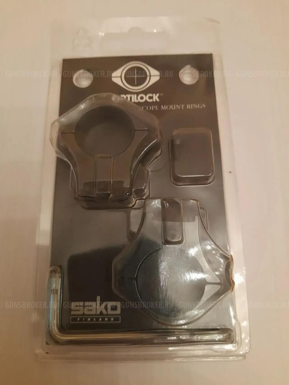 Кольца Sako Optilock d25,4 стояли на Tikka T3 lite.