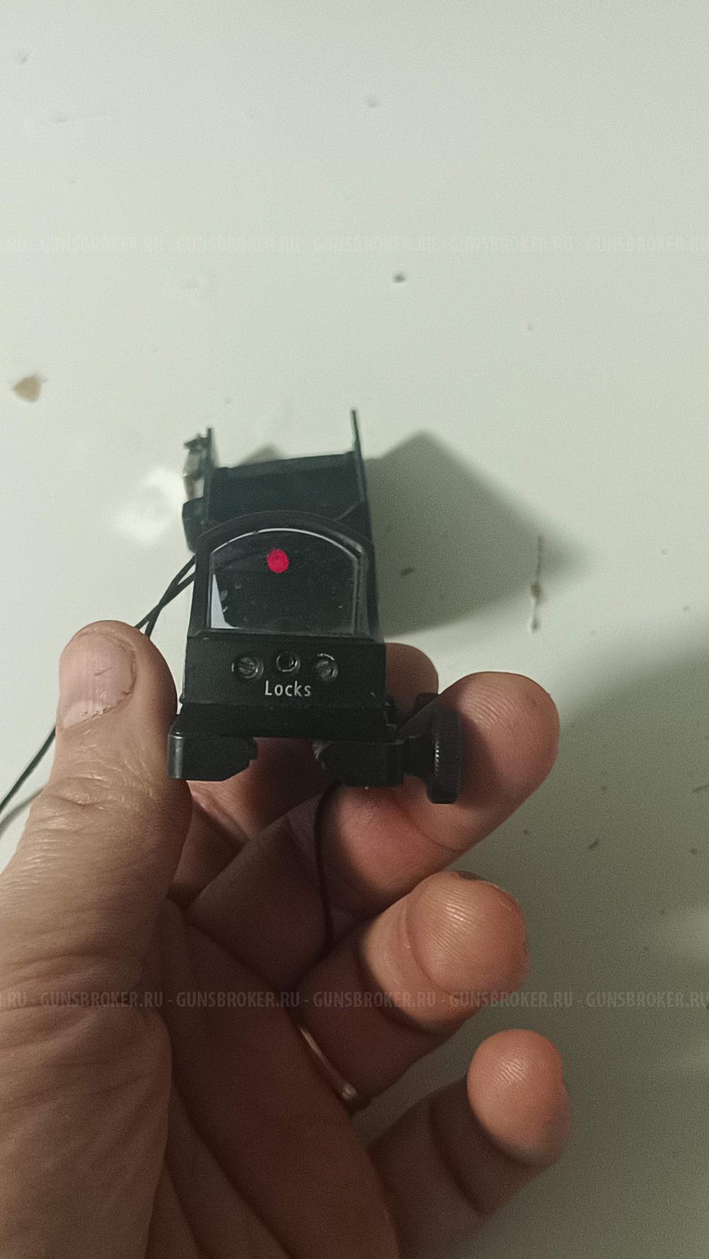 Прицел коллиматорный Docter 3 на прицельную планку ИЖ