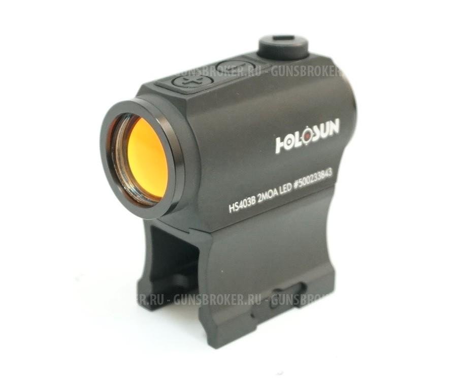 Прицел коллиматорный Holosun Micro Weaver (HS403B) батарейный лоток внешний