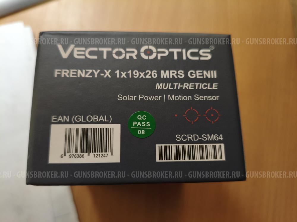 Прицел коллиматорный Vector Optics Frenzy-x 1x19x26 MRS Gen2