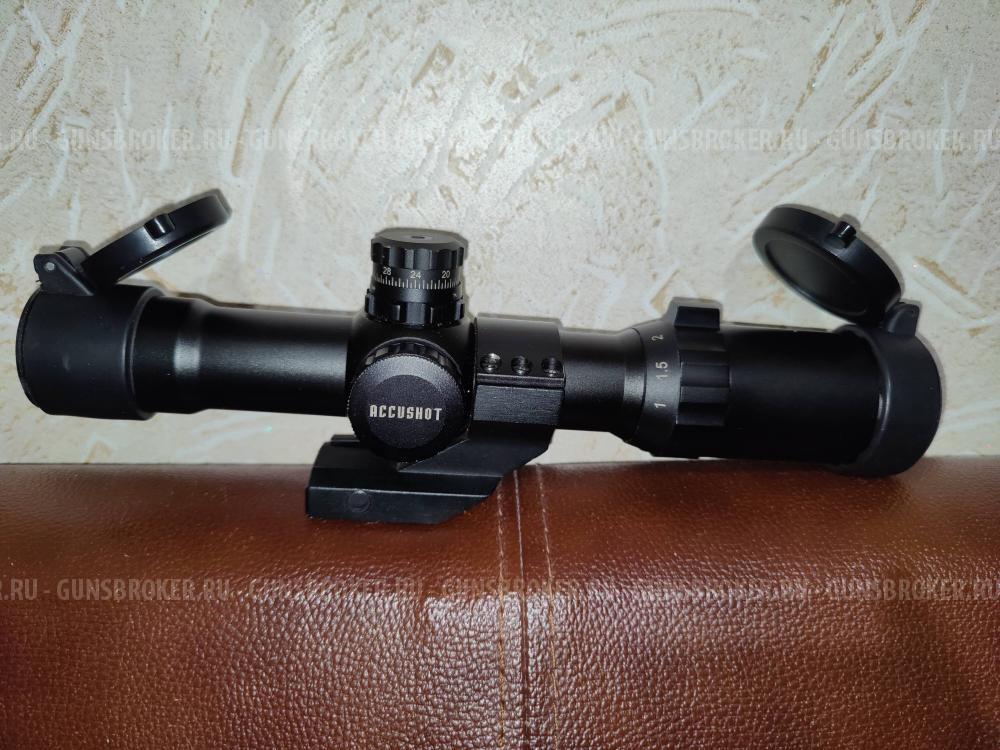 Прицел Leapers 1-4x24 CDQ Accushot Ø30 мм