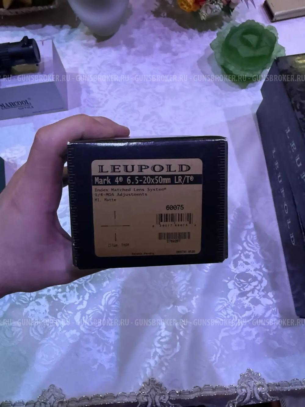 Прицел Leupold Mark 4 6.5-20x50mm LR/T M1 TMR