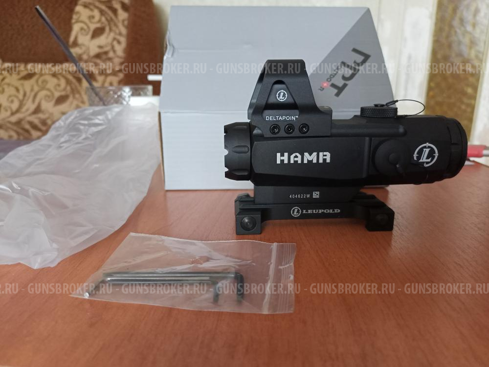 Прицел Leupold Mark 4 HAMR 4x24 CM-R2 с подсветкой