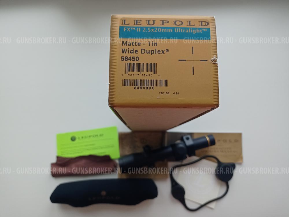 Прицел LeupoLd TX tm || 2.5×20 mm.UltraLight tm.