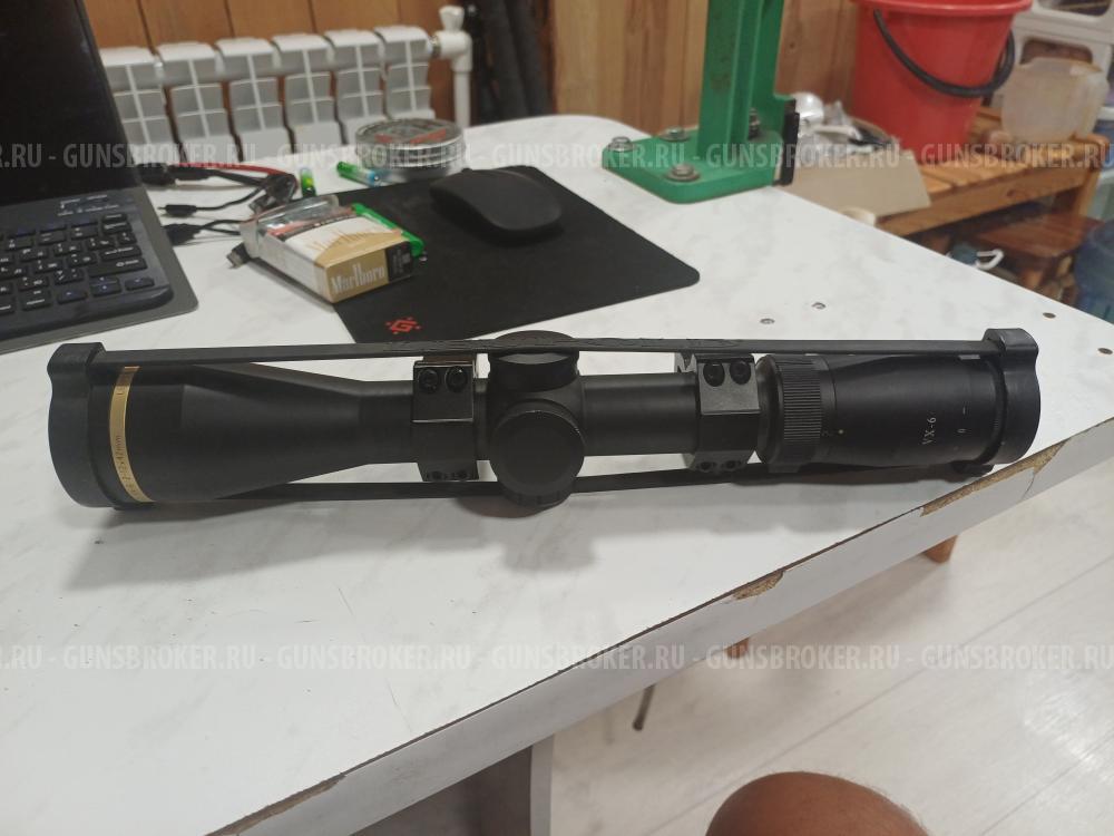 Прицел Leupold VX-6 2-12x42 FireDot LR Duplex с подсветкой.  